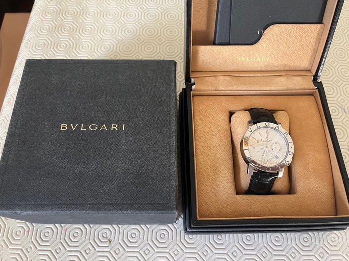 Bvlgari - Chronograph - BB 42 SL CH - Mænd - 2000-2010