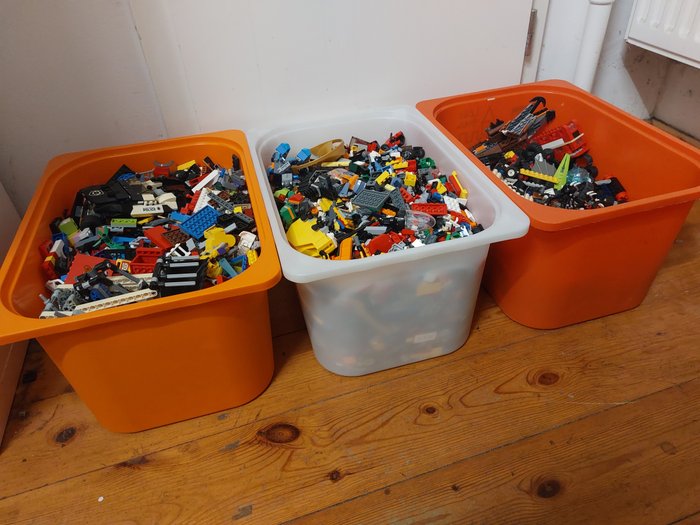 Lego - 13 kg Lot Mix of Lego Bricks Pieces - Danmark