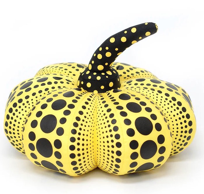 Yayoi Kusama (after) - Dots Obsession (Pumpkin Yellow)