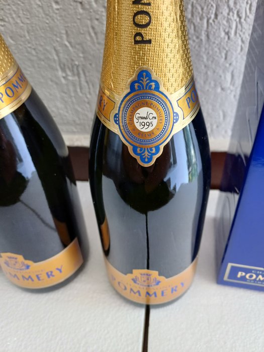 1995 Pommery - Champagne - 2 Flasker (075 L)