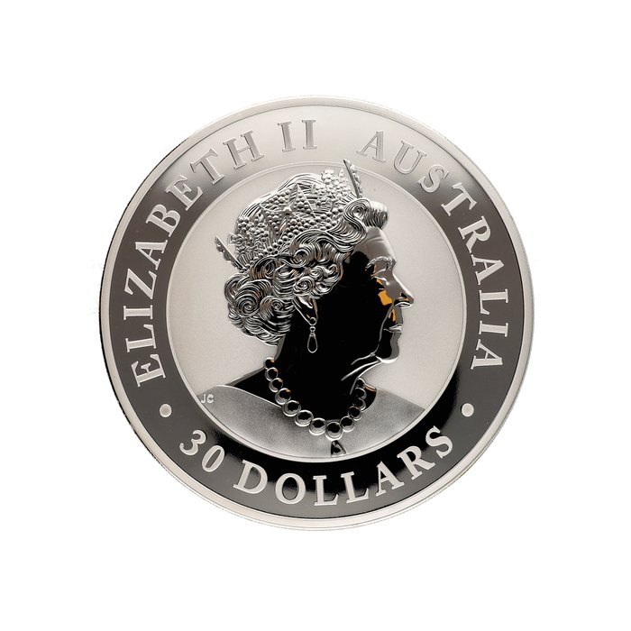 Australien. 30 Dollars 2019 "Australian Kookaburra", 1Kg (.999)