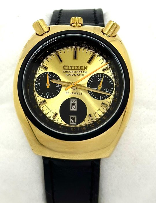 Citizen - Bullhea Automatic, Brad Pitt model,chronograpy - Ingen mindstepris - 67-9020 - Mænd - 1970-1979