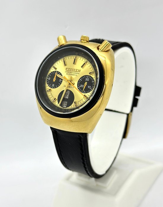 Citizen - Bullhea Automatic, Brad Pitt model,chronograpy - Ingen mindstepris - 67-9020 - Mænd - 1970-1979