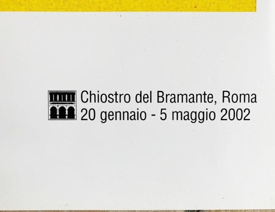 Jean-Michel Basquiat - LEM - Raro Manifesto Originale Mostra Chiostro del Bramante 2002 - XXL - 2010‹erne