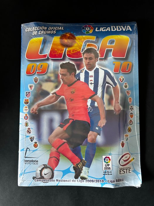 Panini - Liga 2009/10 - Factory seal (Empty album + complete loose sticker set)