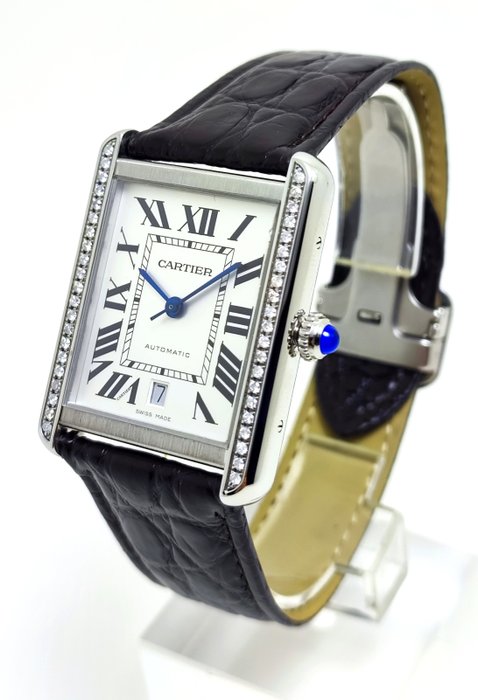 Cartier - Tank Solo XL Automatic - Ref. 3515 - Mænd - 2011-nu