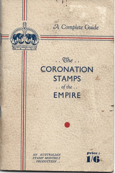 Det Britiske Statssamfund 1937 - Imperiets kroningsfrimærke - en komplet guide - en månedlig produktion af australsk frimærke af P.