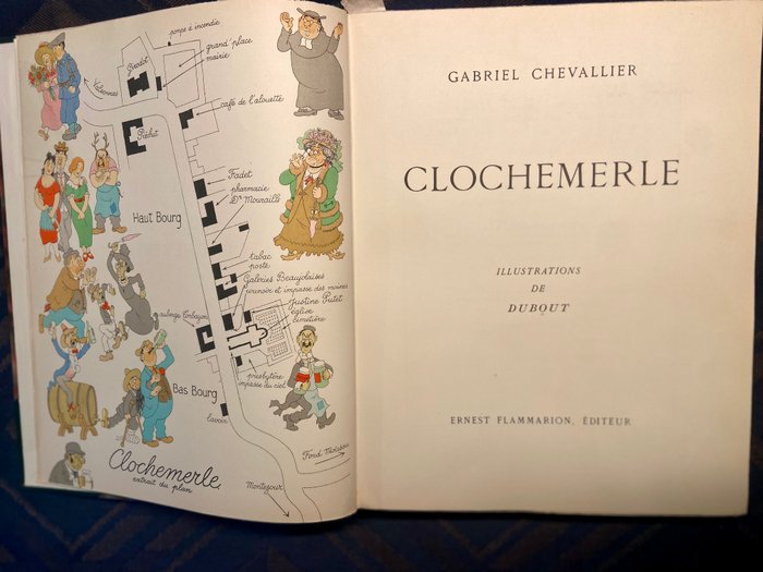 Gabriel Chevallier / Dubout - Clochemerle - 1934