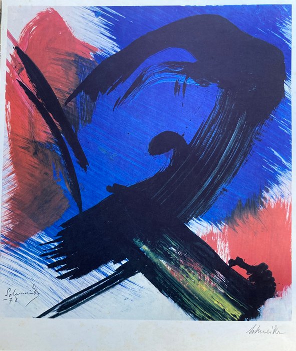 Gérard Schneider (1896-1986) - Composition abstraite