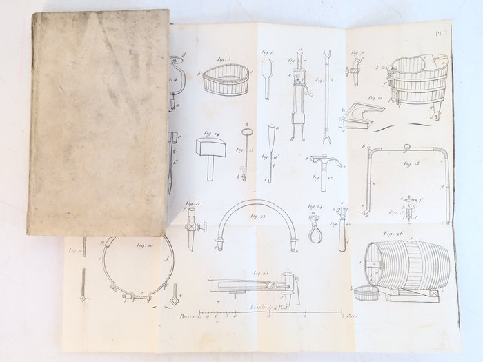 Signed; André Jullien - Nouveau manuel complet du sommelier où Instruction pratique sur la manière de soigner les vins - 1845