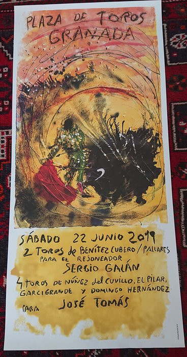 after Miquel Barceló - Corrida de Toros Granada 2019