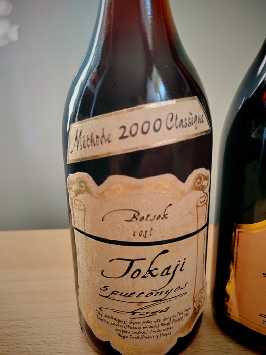 Tokaji Méthode 2000 Classique Botsok 5 Puttonyos, Tokaji Aszú 6 Puttonyos 1999 - Tokaj 5 Puttonyos, 6 Puttonyos - Jennies (0,5 L)