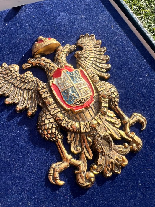 Rusland - Medalje - Prewar imperial Russian Coat of Arms Insignia