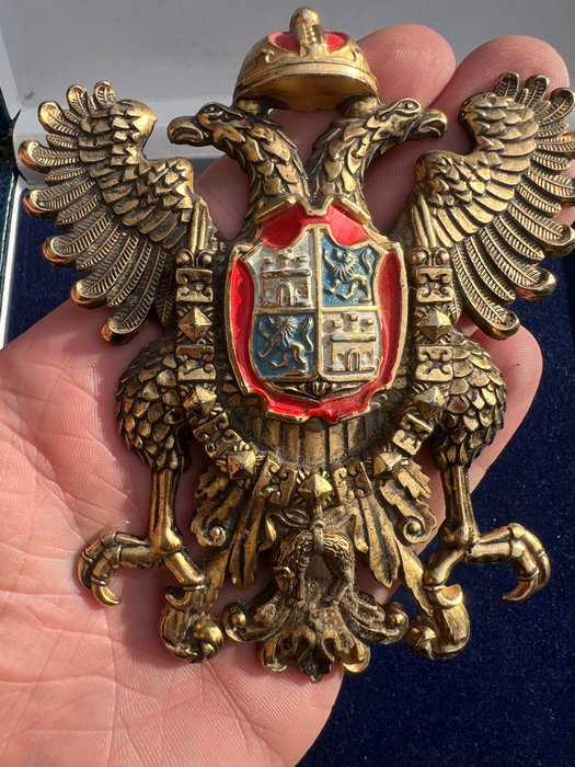 Rusland - Medalje - Prewar imperial Russian Coat of Arms Insignia