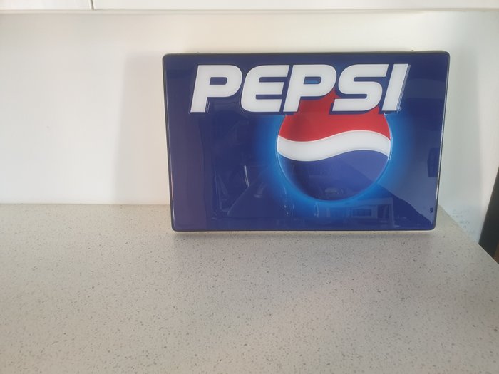 PEPSI - Lysskilt - Plast