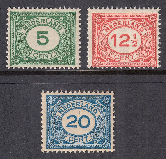 Holland 1921 - Figur - NVPH 107/109