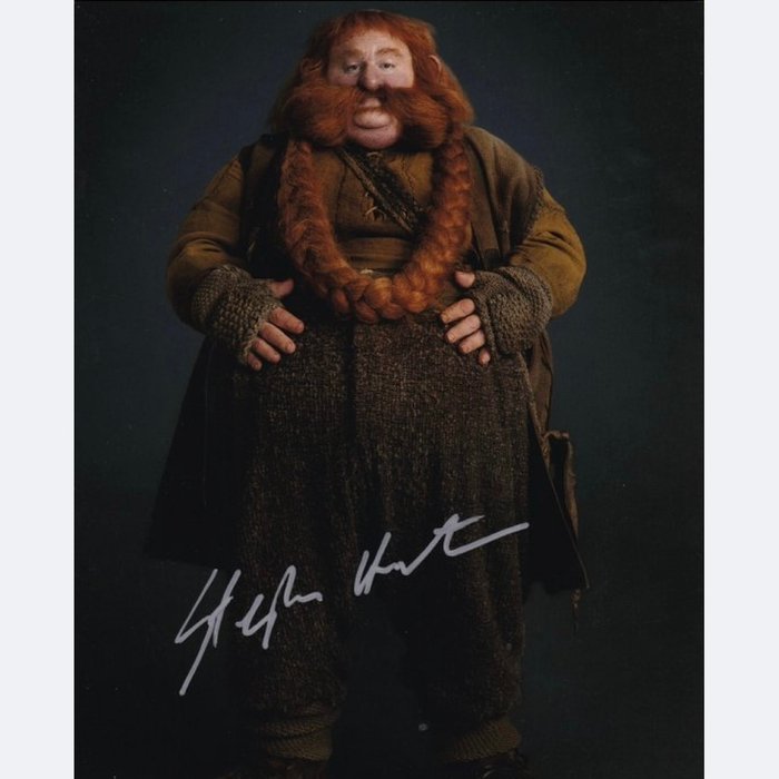 The Hobbit - Signed by Stephen Hunter (Bombur)