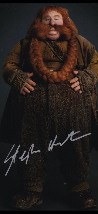 The Hobbit - Signed by Stephen Hunter (Bombur)