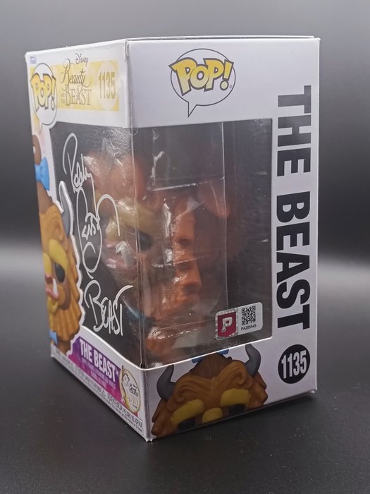 Beauty and the Beast - The Beast signed by Robby Benson with COA - Funko