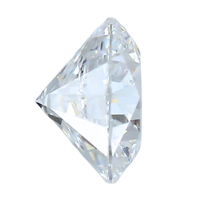 1 pcs Diamant  (Natur)  - 0.51 ct - Rund - D (farveløs) - VVS1 - Gemological Institute of America (GIA)