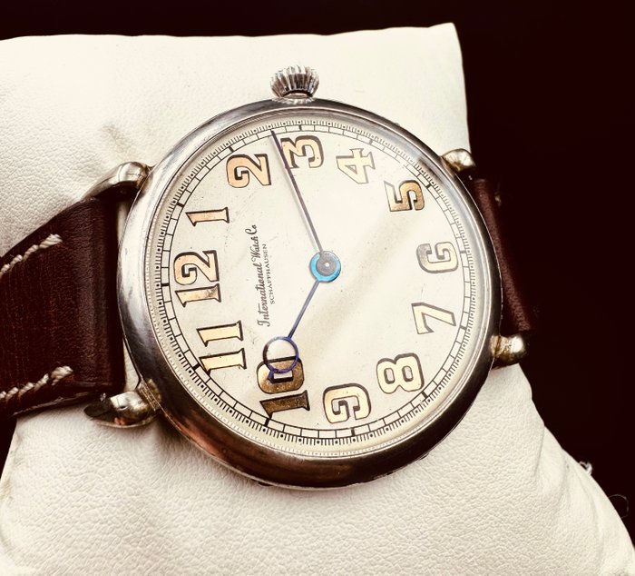 IWC - Schaffhausen Military cal 95 SLIM Case Silver Marriage Watch - Ingen mindstepris - Mænd - 1901-1949