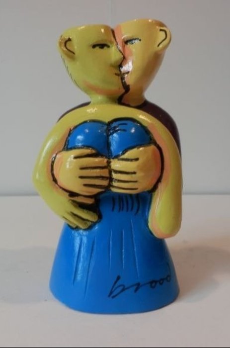 Herman Brood (1946-2001) - Skulptur Als Ik Jou Niet Had - 14 cm - syntetisk harpiks - 2020