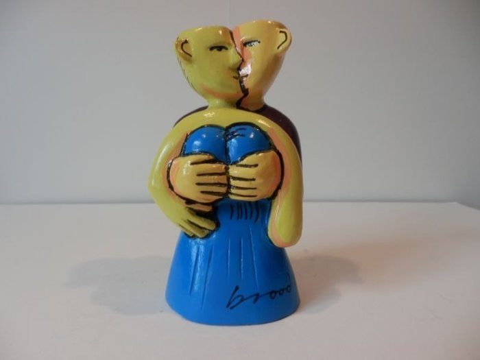 Herman Brood (1946-2001) - Skulptur Als Ik Jou Niet Had - 14 cm - syntetisk harpiks - 2020