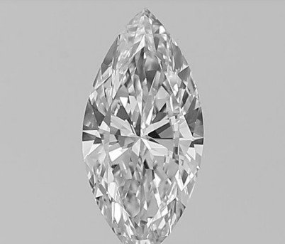 1 pcs Diamant  (Natur)  - 0.30 ct - Marquise - F - SI2 - International Gemological Institute (IGI) - Premium Diamond VG EX EX