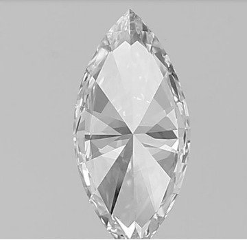 1 pcs Diamant  (Natur)  - 0.30 ct - Marquise - F - SI2 - International Gemological Institute (IGI) - Premium Diamond VG EX EX