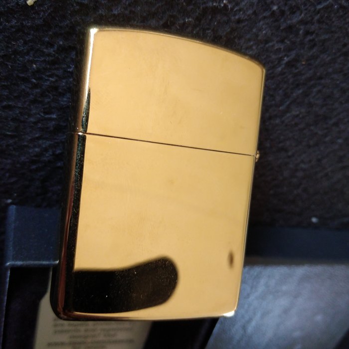 Zippo - Camel Zippo - golden brass case - high polished - new - Lommelighter - Stål (rustfrit)