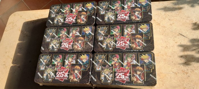 Konami - 6 Box - Yu-Gi-Oh! - 25th Quarter Century