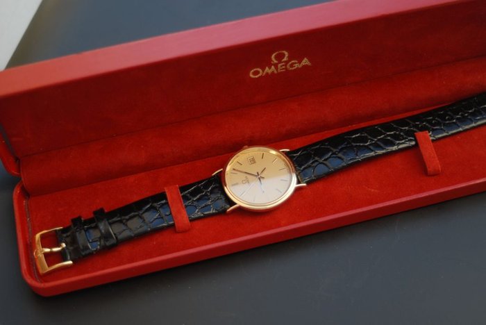 Omega - Quartz 18K Gold - 56619195 - Mænd - 1990-1999