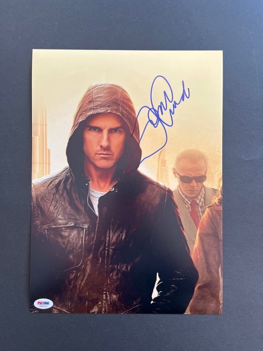 Mission Impossible - Tom Cruise (Ethan Hunt) - Signed in person, with PSA/DNA certificate -