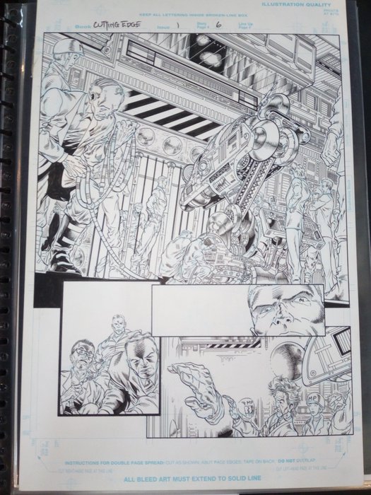 Medina Angel - 1 Original page - Hulk Cutting Edge - #1 pg 6