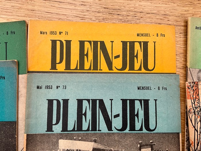 6 Fascicules Plein jeu - Illustrations de Joubert et Mitacq - 1951