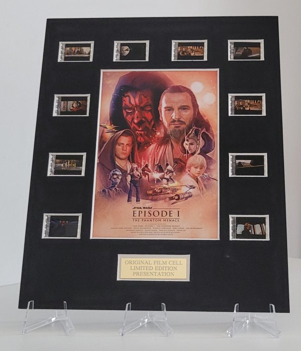 Star Wars Episode I: The Phantom Menace - Framed Film Cell Display