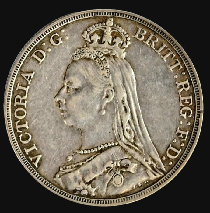 Storbritannien Victoria (1837-1901) Crown 1890  (Ingen mindstepris)