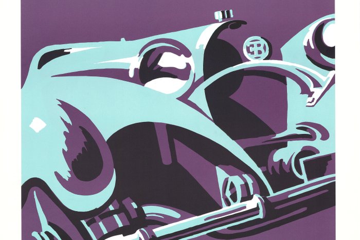 Gerold Hunziker (1894-1980) (d'après) - Bugatti Affiche 1932