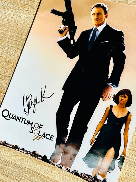 James Bond 007: A Quantum of Solace - Olga Kurylenko, signed with COA