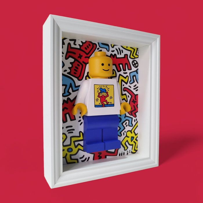 BADFACE (XXI) - Tribute to Lego Keith Haring Edition