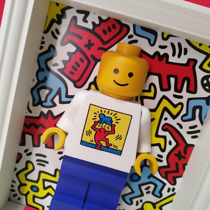 BADFACE (XXI) - Tribute to Lego Keith Haring Edition