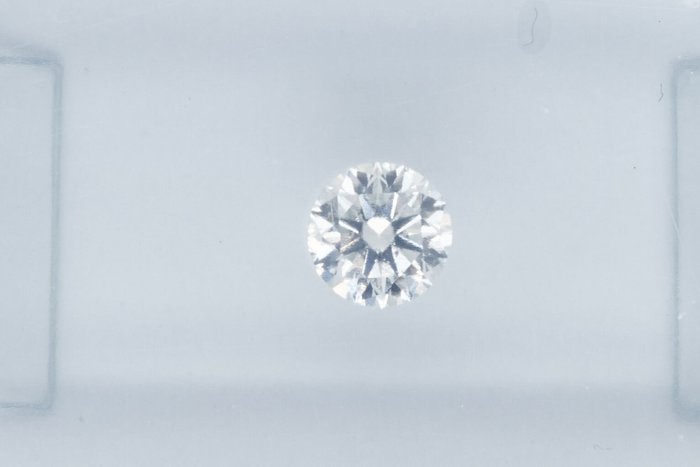 1 pcs Diamant - 0.30 ct - Rund - E - VVS2