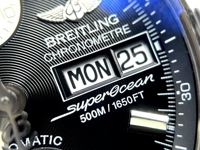 Breitling - SuperOcean Chronograph - A13340 - Mænd - 2008