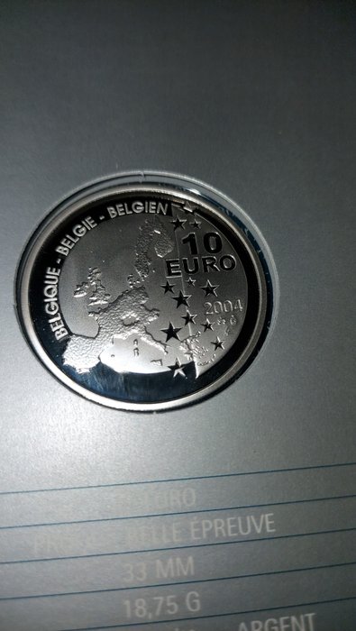 Belgien. 10 Euro 2004  (Ingen mindstepris)