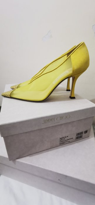 Jimmy Choo - Sko med hæle - Størelse: 39 (EU/IT) / 6 (UK) / 9 (US) - Ny og i æsken