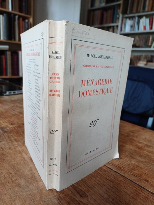 Signé; Marcel Jouhandeau - Ménagerie Domestique - 1948