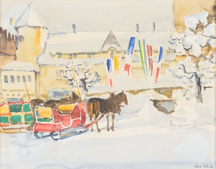 Robert Delval (1934) - Courchevel, France