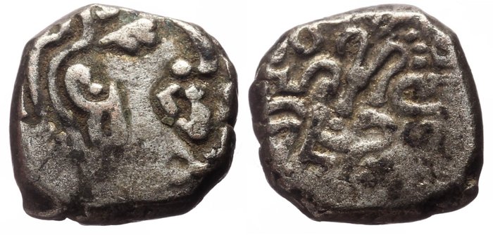 Oldtidens Indien Gupta-imperiet Drachm ca 5th century AD  (Ingen mindstepris)