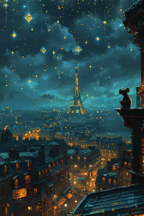 CoCo - Luminous Lullaby by the Eiffel - XXL