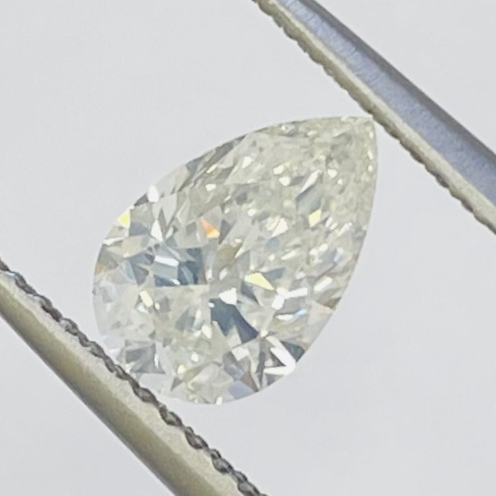 1 pcs Diamant  (Natur)  - 101 ct - Pære - H - SI2 - Gemological Institute of America (GIA) - 2024